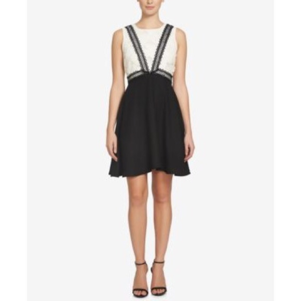 Super cute color-block dress